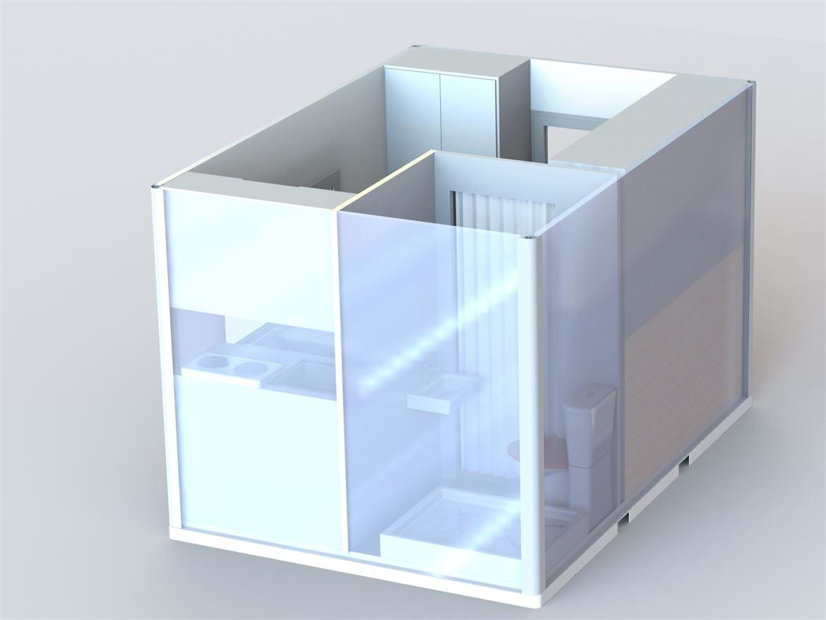 VASG GRP MODULAR LIVING PODS